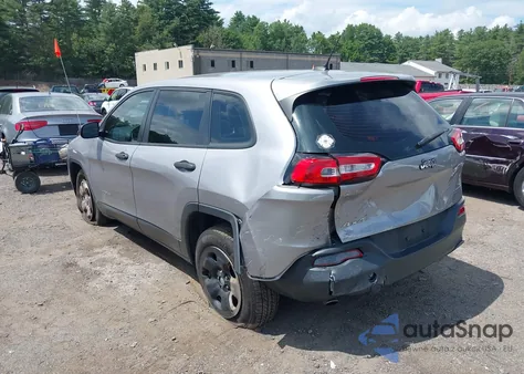 2017 Jeep Cherokee Sport 4X4 from USA, damaged, VIN 1C4PJMAB9HD226531